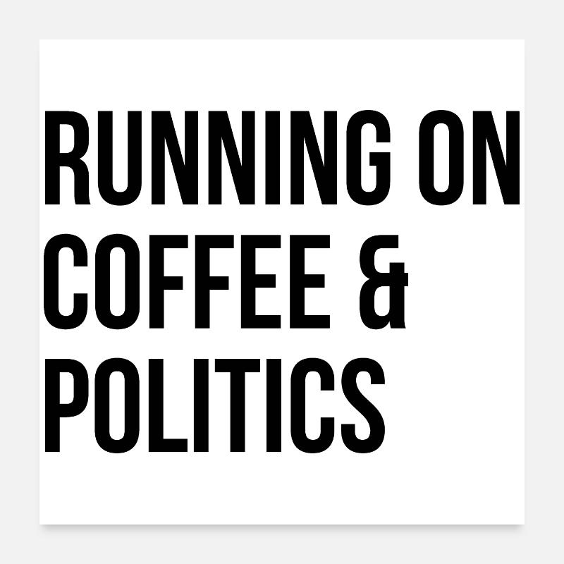 Politik Poster 60x60 cm