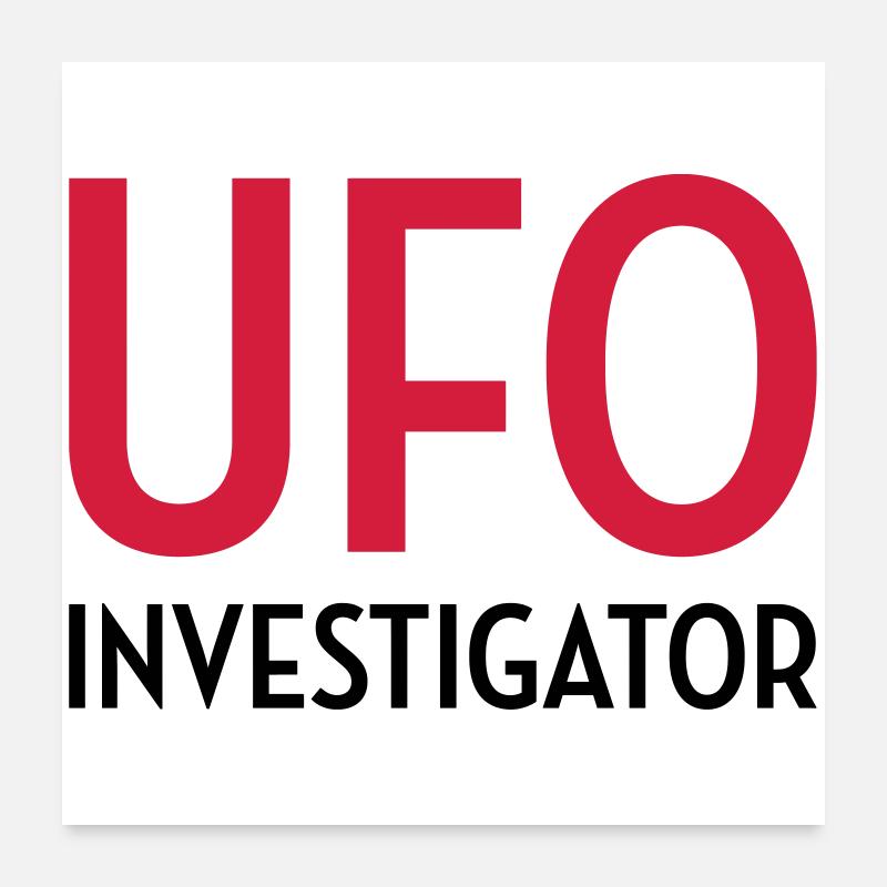 Ufo Alien Raum außerirdisches Aussenseiter Poster 60x60 cm