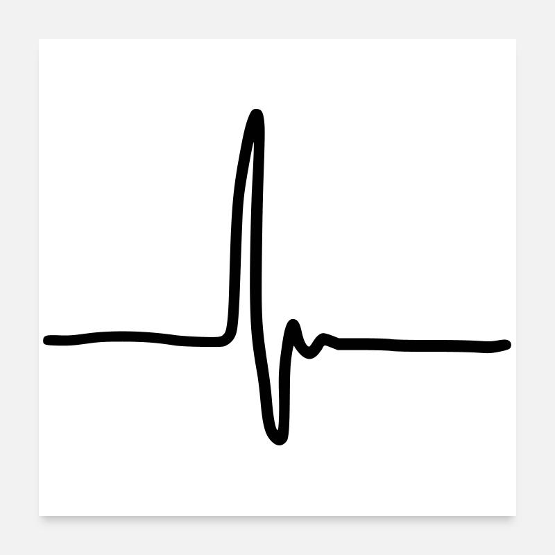 Caresser Poster 60 x 60 cm