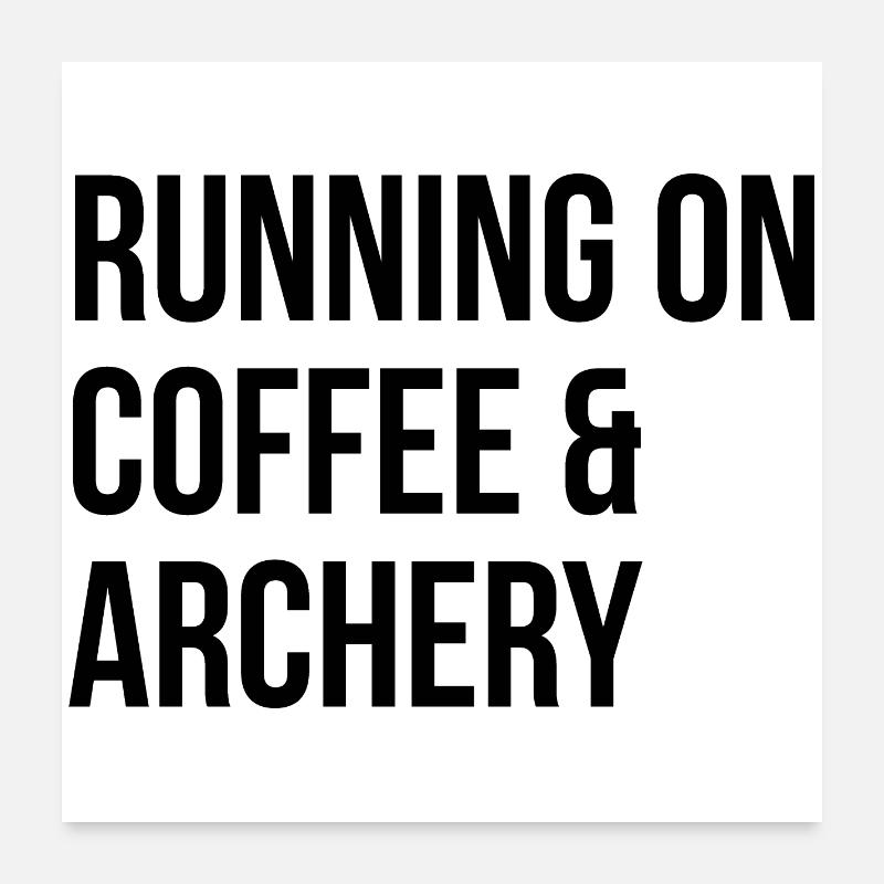 Archery Poster 24" x 24" (60x60 cm)