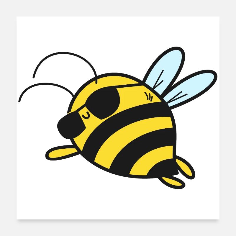 Bee Bees Poster 24" x 24" (60x60 cm)
