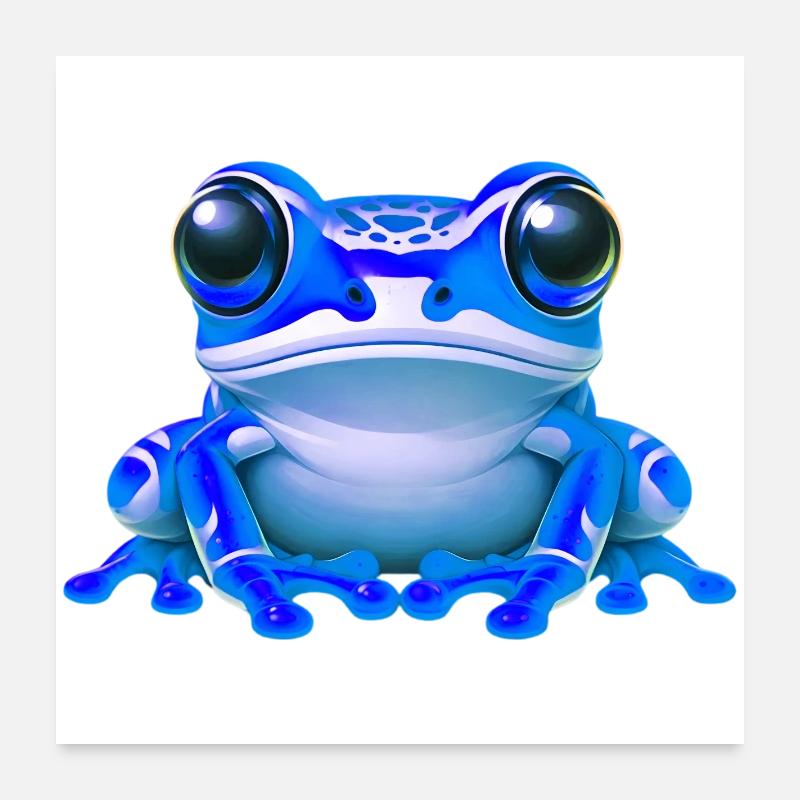 Frog Poster 24" x 24" (60x60 cm)
