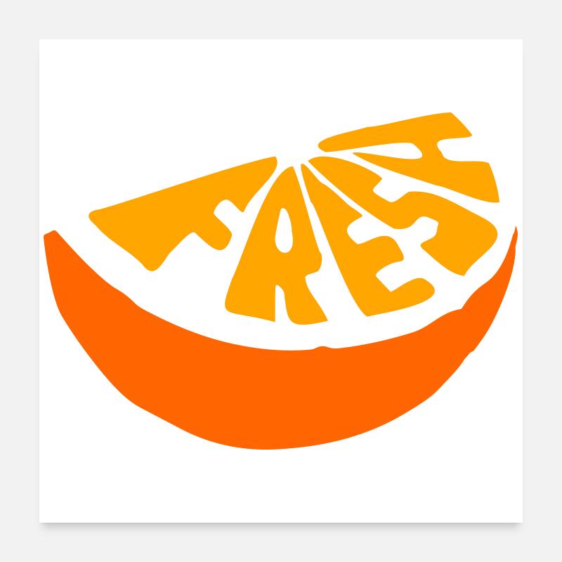 Fresh Poster 24" x 24" (60x60 cm)