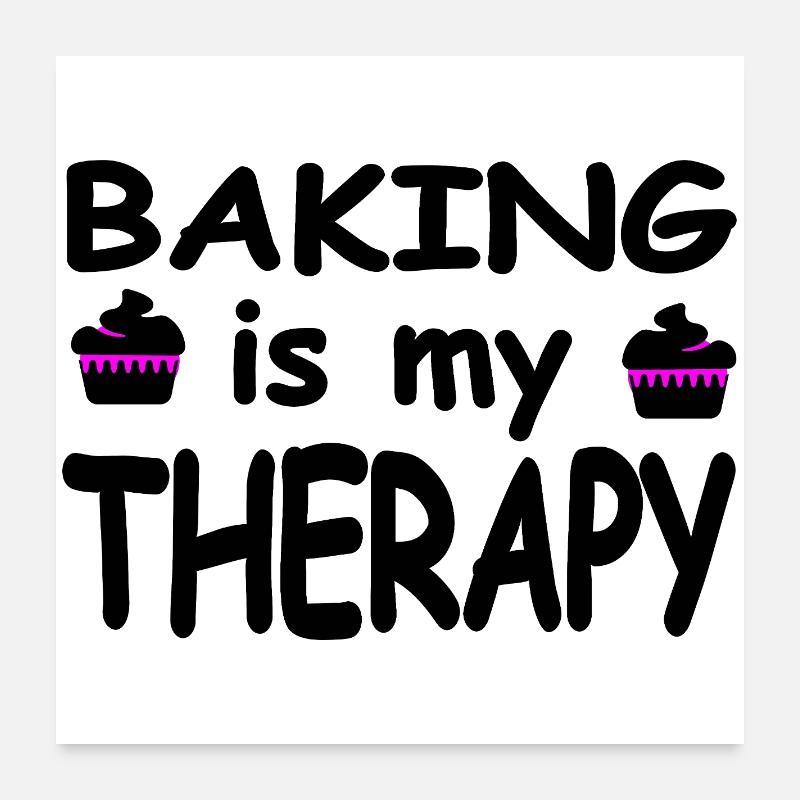 Bake Poster 24" x 24" (60x60 cm)