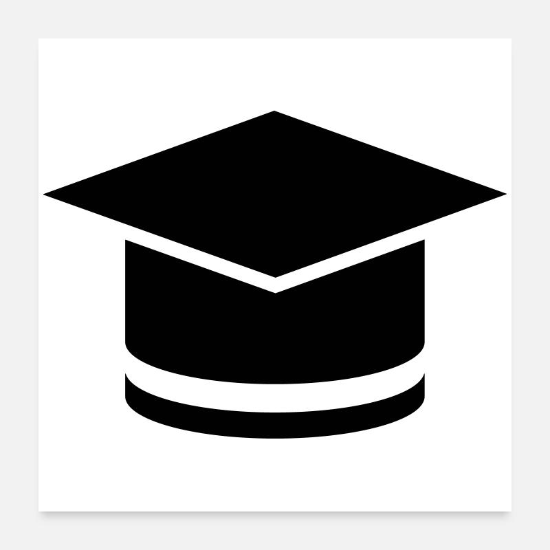 Doctor's hat Poster 24" x 24" (60x60 cm)