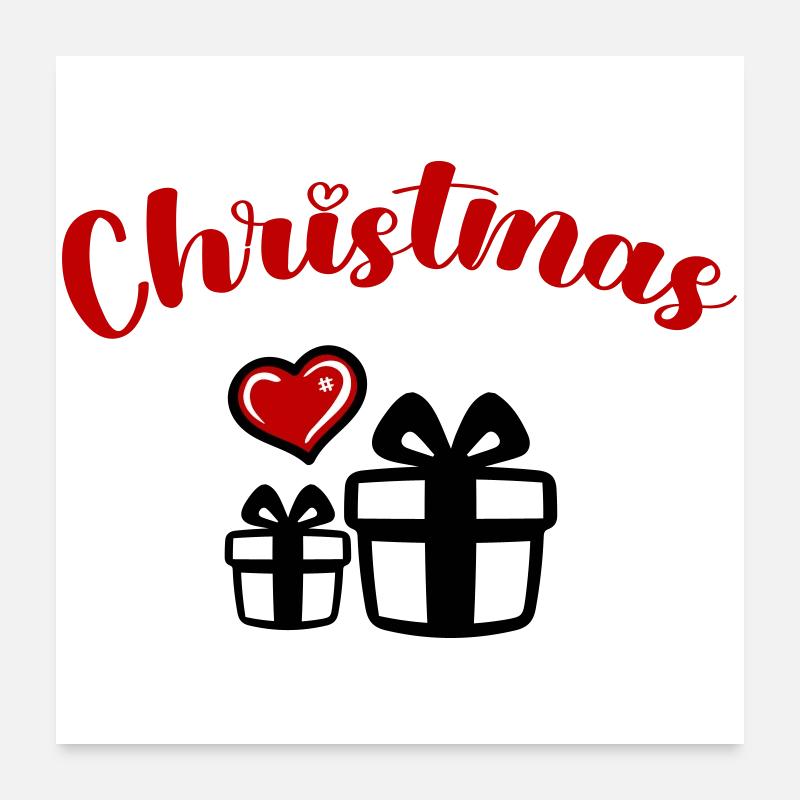 Noël Poster 60 x 60 cm