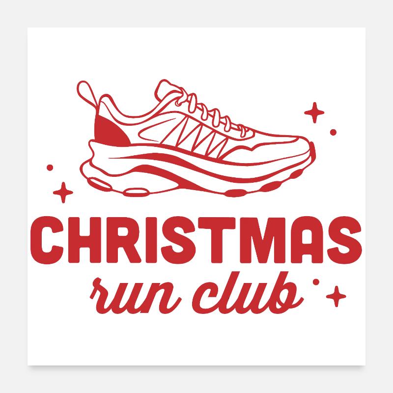 Attelage de coureurs de course du club de course de Noid Poster 60 x 60 cm