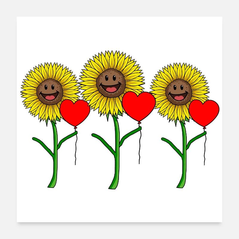 Congratulations birthday gift flower Poster 24" x 24" (60x60 cm)