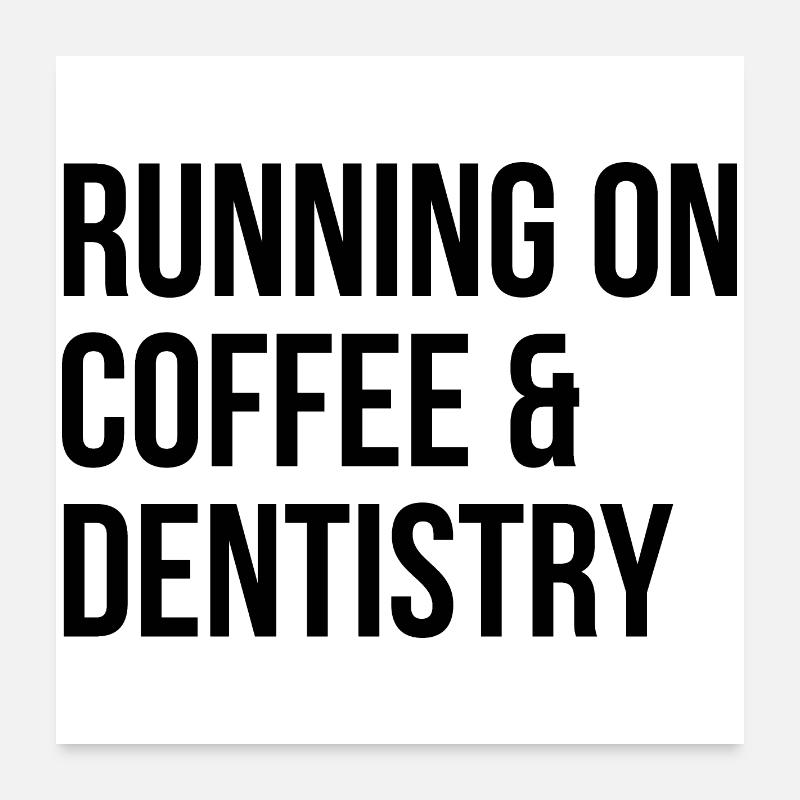dentiste Poster 60 x 60 cm