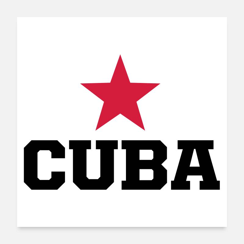 cuba revolucion Poster 24" x 24" (60x60 cm)