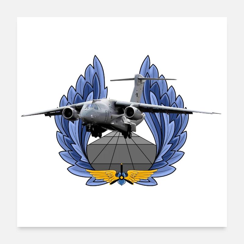 C-390 Poster 24" x 24" (60x60 cm)