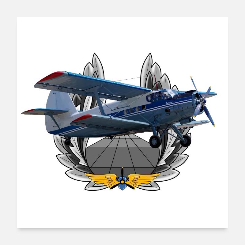 An-2 Poster 60 x 60 cm