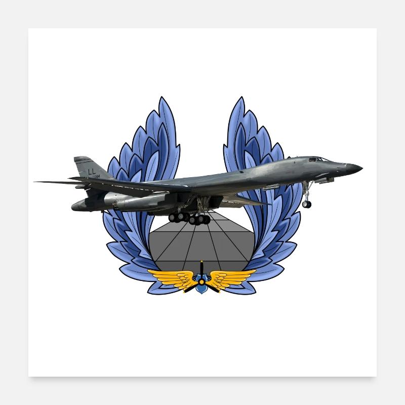 B-1B Lancer Poster 60 x 60 cm