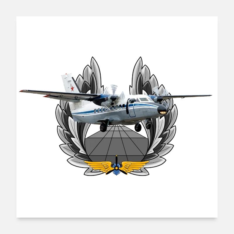L-410 UVP-E Poster 60 x 60 cm