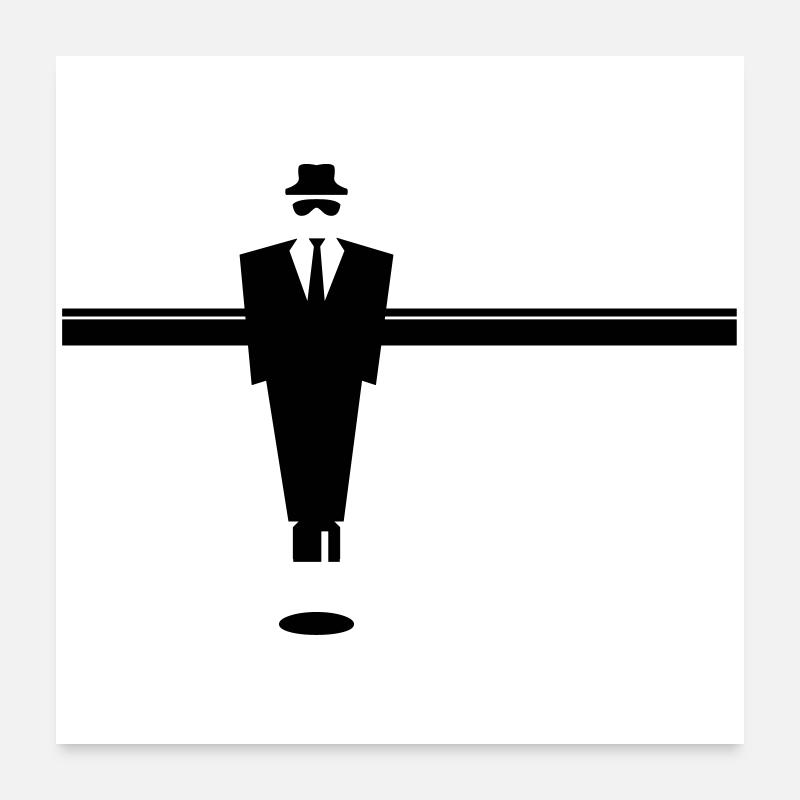 Kicker, Maffia Poster 60x60 cm