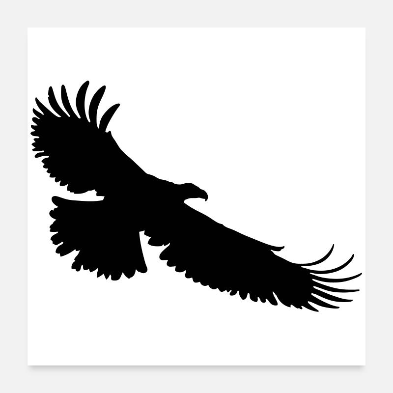 eagle Poster 24" x 24" (60x60 cm)