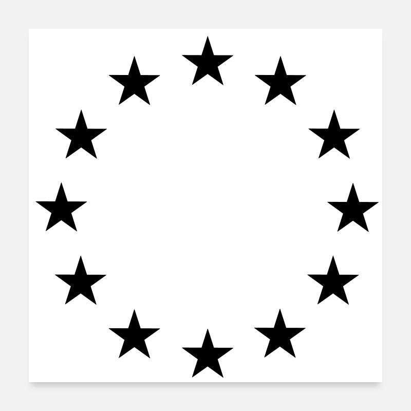 Stars Poster 24" x 24" (60x60 cm)