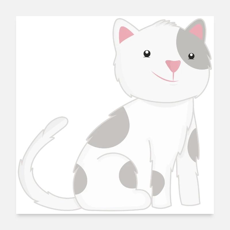 Cat cats Poster 24" x 24" (60x60 cm)