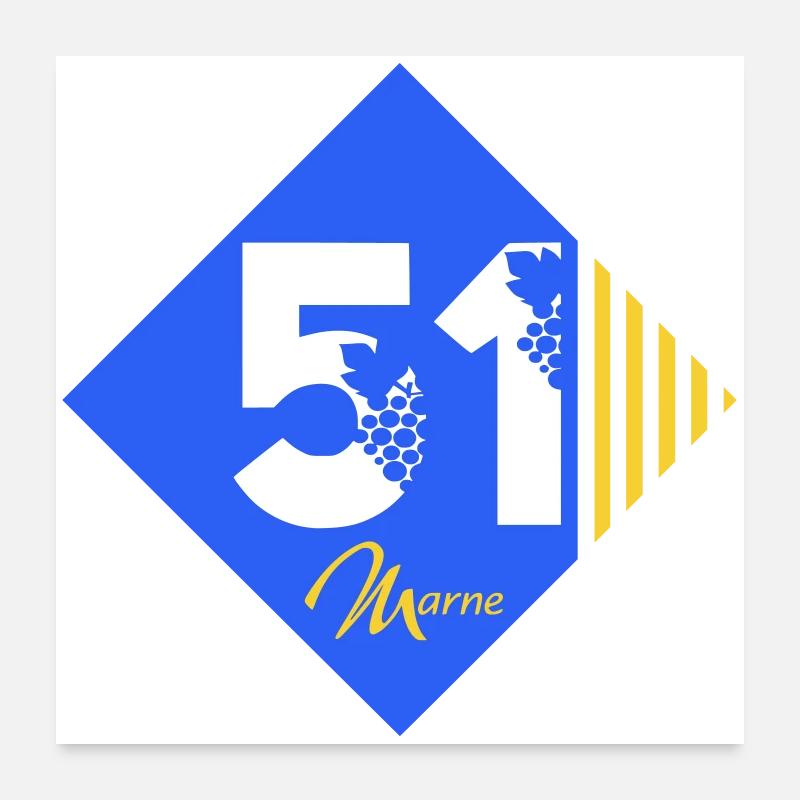 51 Poster 60 x 60 cm