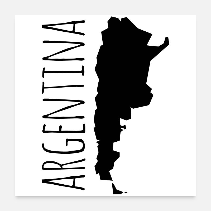 Argentina Poster 24" x 24" (60x60 cm)