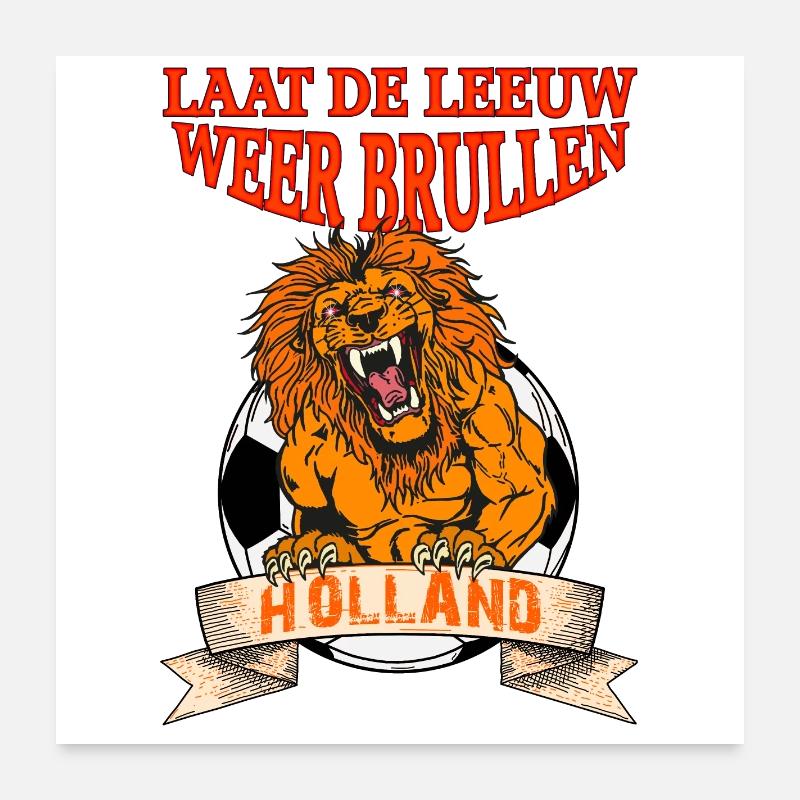 Let the lion roar Poster 24" x 24" (60x60 cm)
