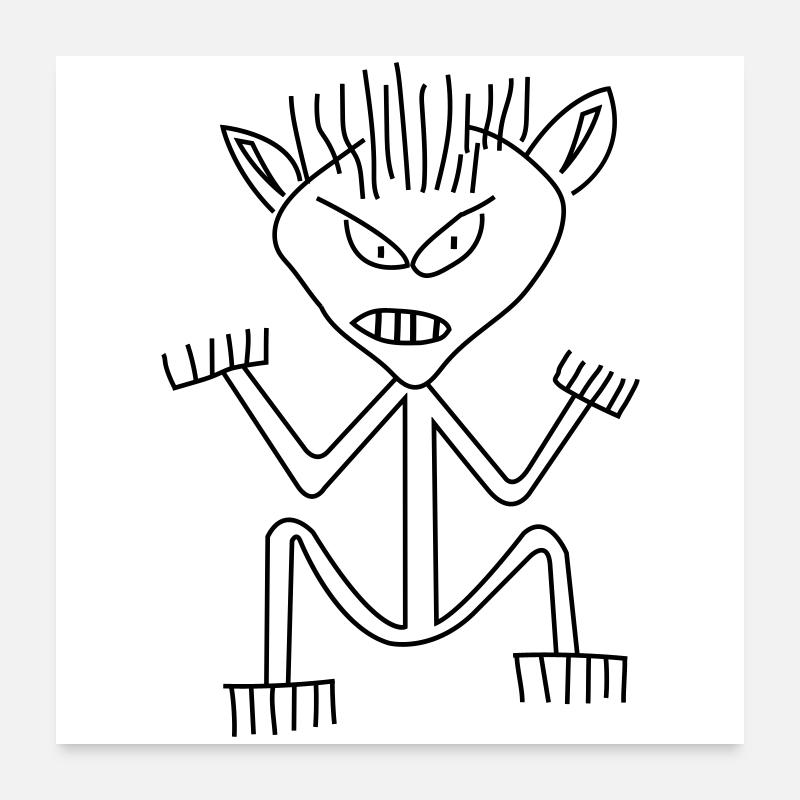 Giornata sbagliata Poster 60x60 cm