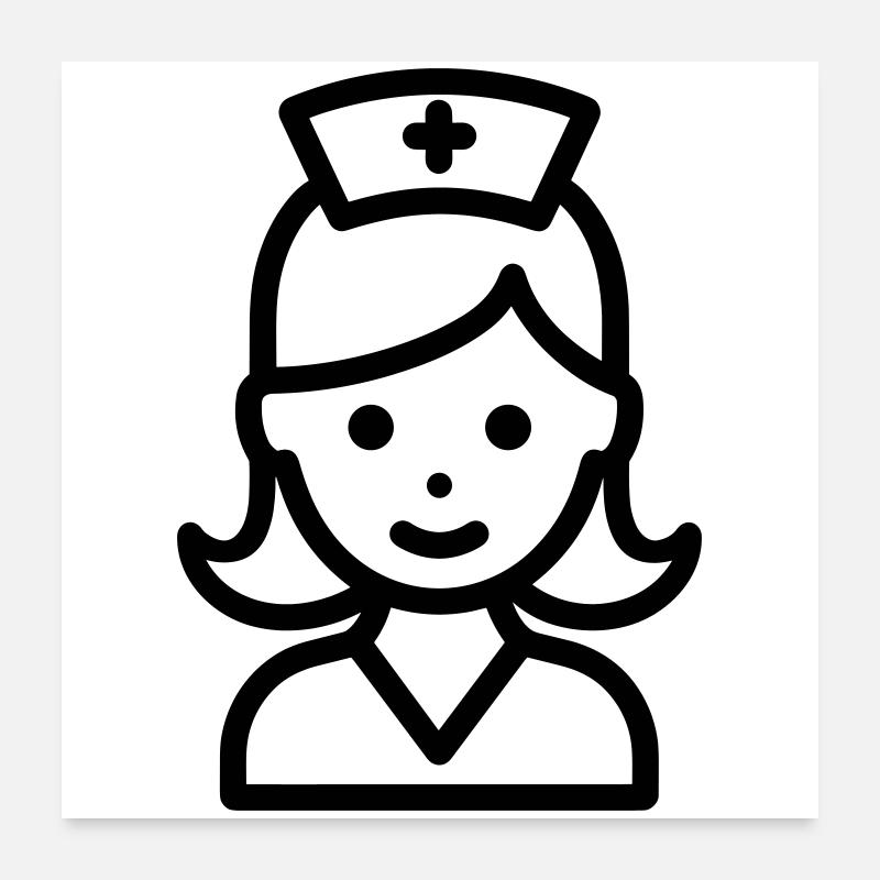 nurse Poster 24" x 24" (60x60 cm)