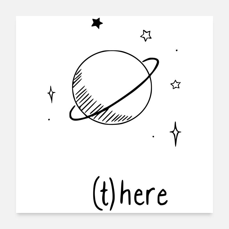 Universe Poster 24" x 24" (60x60 cm)