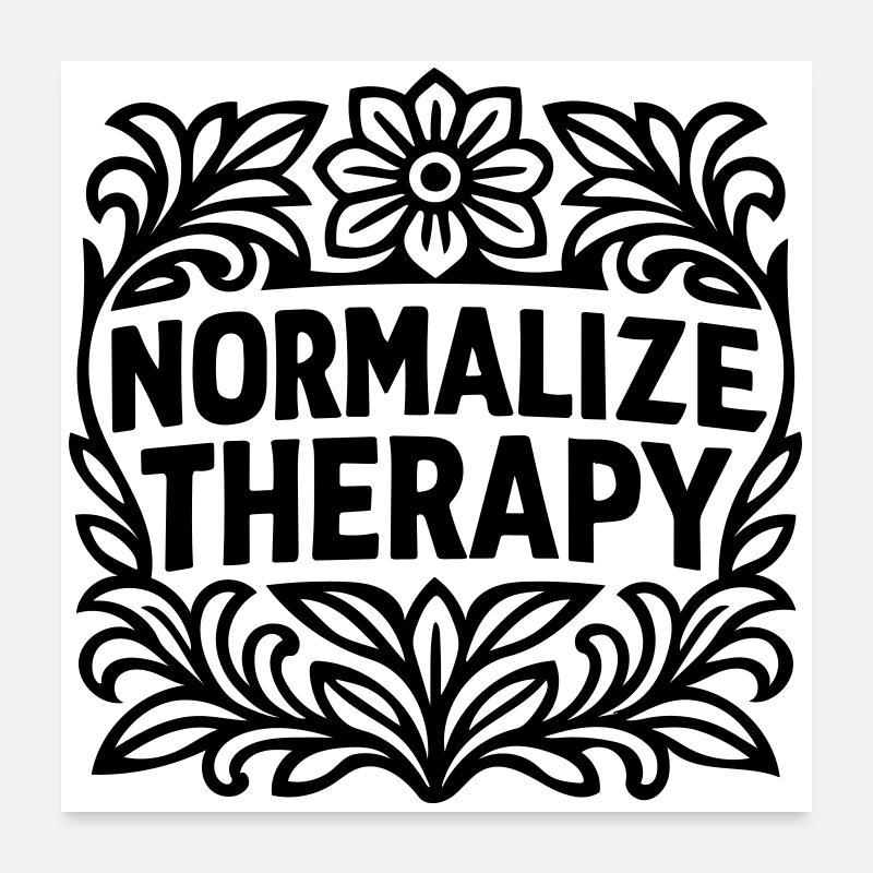 Normalize Poster 24" x 24" (60x60 cm)