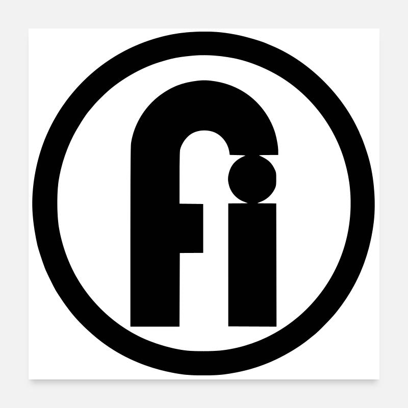 Fair-Image.de Logo | Schulfirma Weihungstalschule Poster 60x60 cm