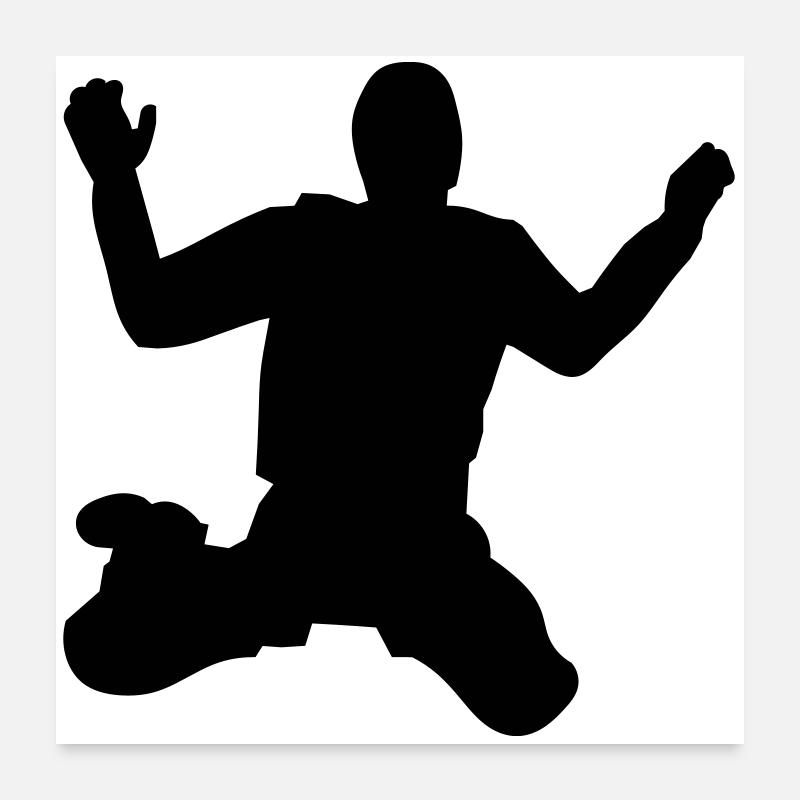 Skydiver Poster 60x60 cm