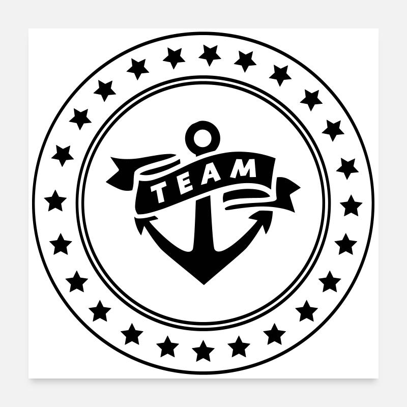Team Anker Poster 24" x 24" (60x60 cm)