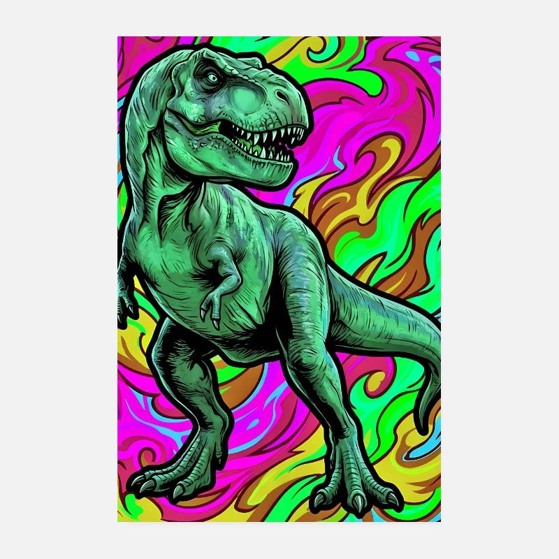 dinosaure Poster 20 x 30 cm