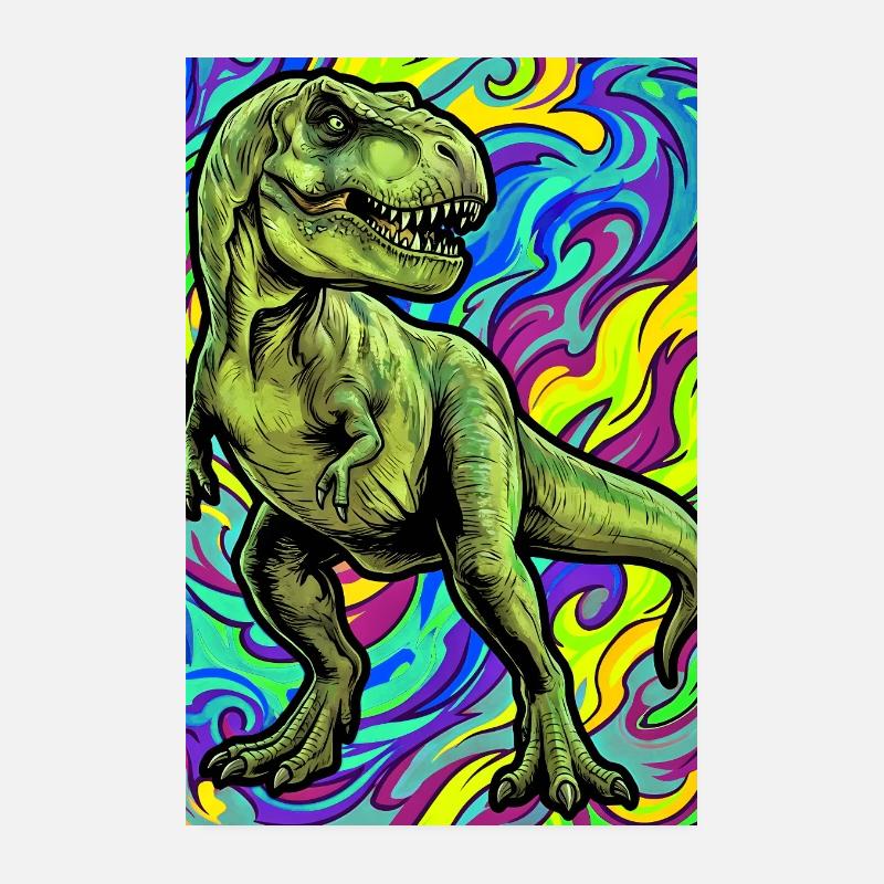 Dinosaurier Poster 20x30 cm