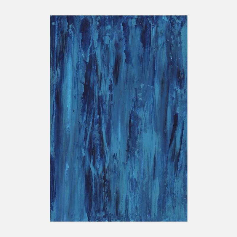 Das ruhige Meer Poster 20x30 cm