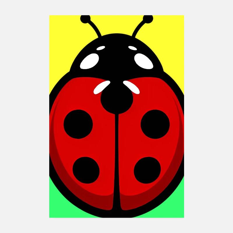 ladybird Poster 8" x 12" (20x30 cm)
