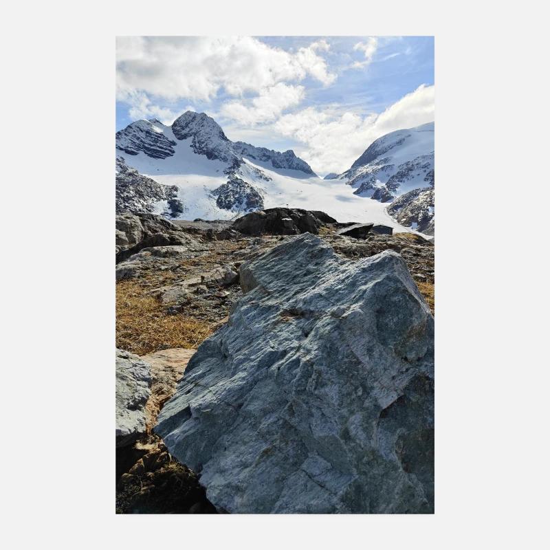 Saint Solin d'Arves Glacier Poster 8" x 12" (20x30 cm)