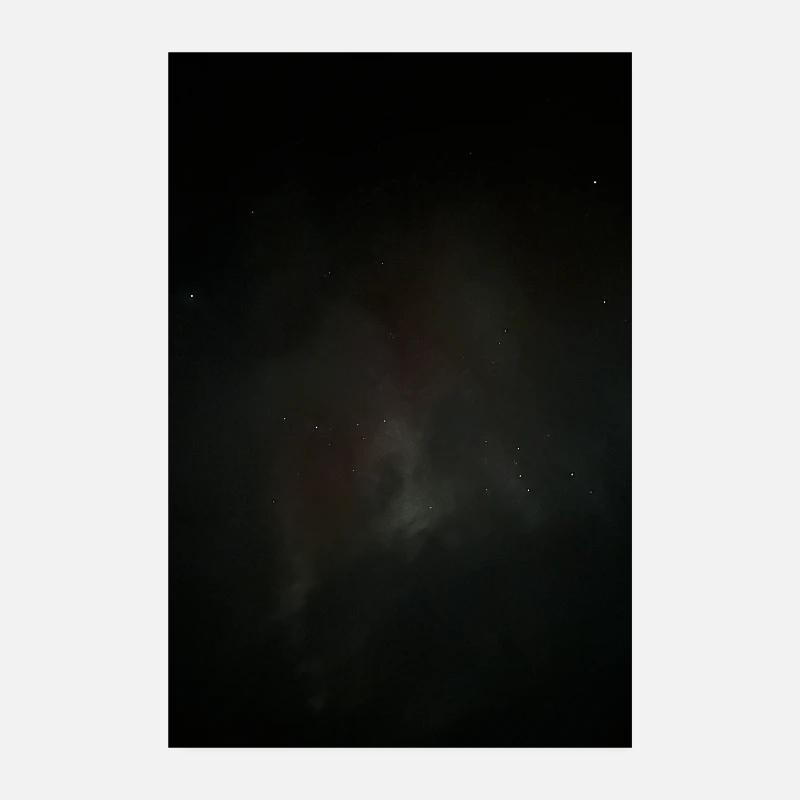 Nébuleuse, Corps du Ciel Nocturne Poster 20 x 30 cm