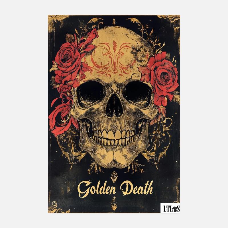 Mort dorée Poster 20 x 30 cm