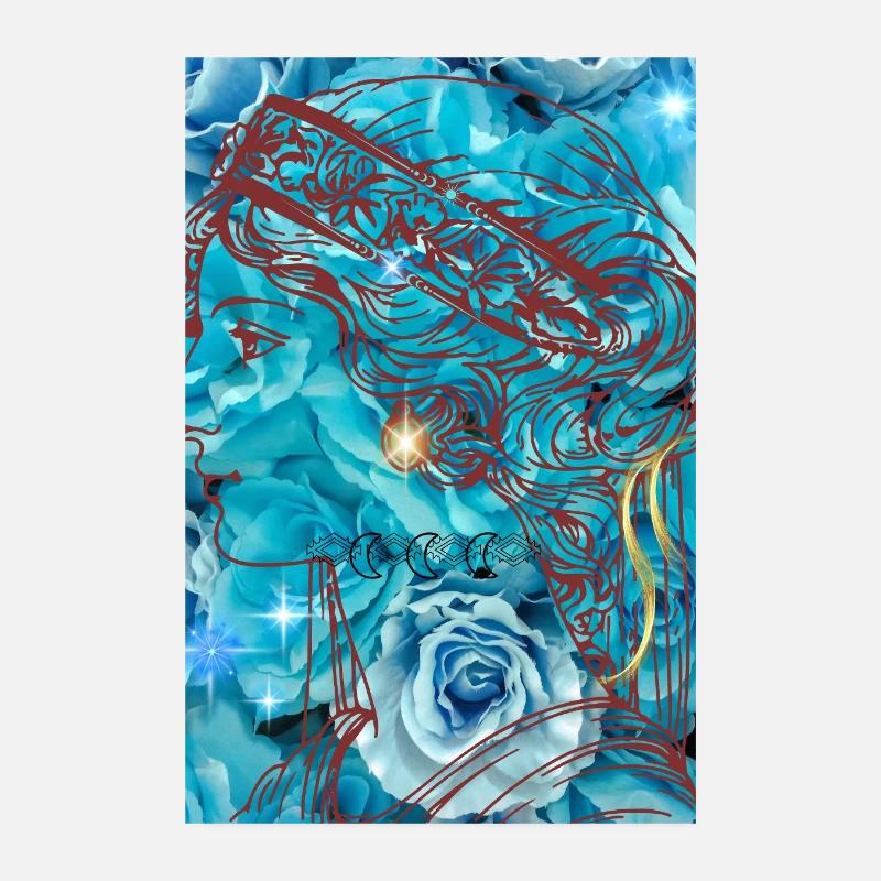 Tanit - Poster 20x30 cm - Weiß