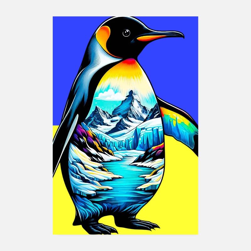 penguin Poster 8" x 12" (20x30 cm)