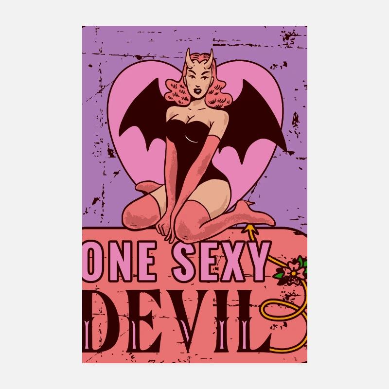 Diable sexy Poster 20 x 30 cm
