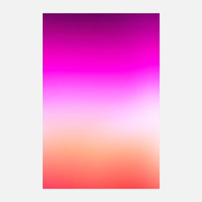 Strahlender Pastell-Sonnenuntergangsgradient Poster 20x30 cm