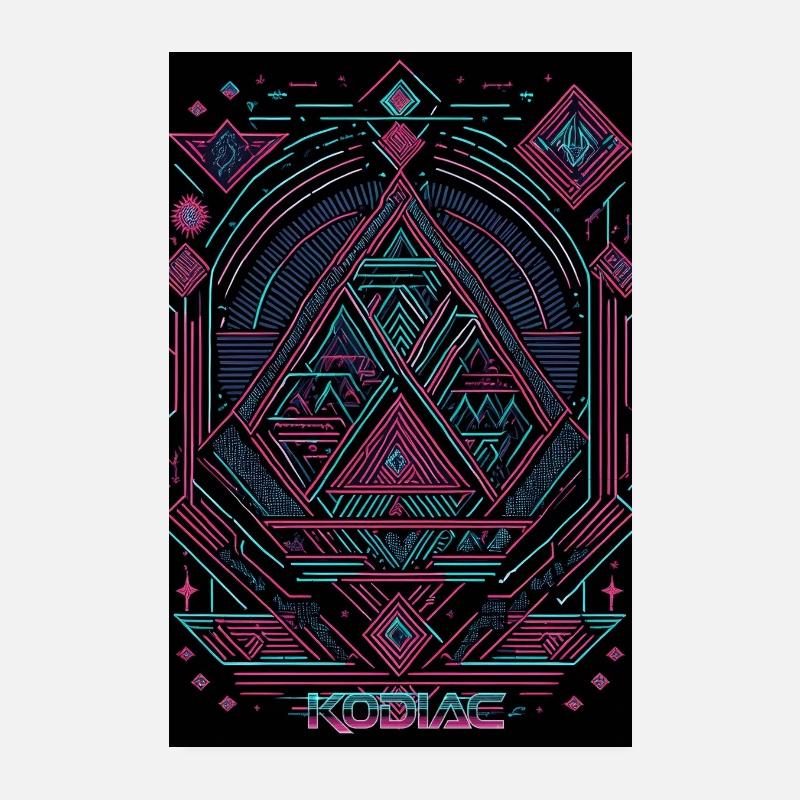 trekant Poster 20x30 cm