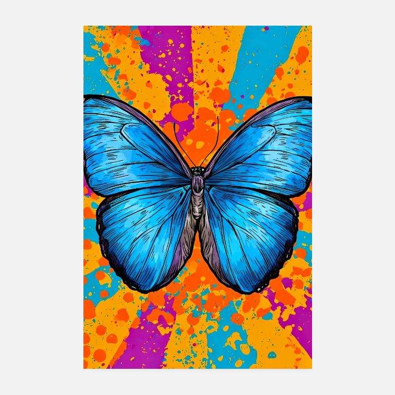 papillon Poster 20 x 30 cm