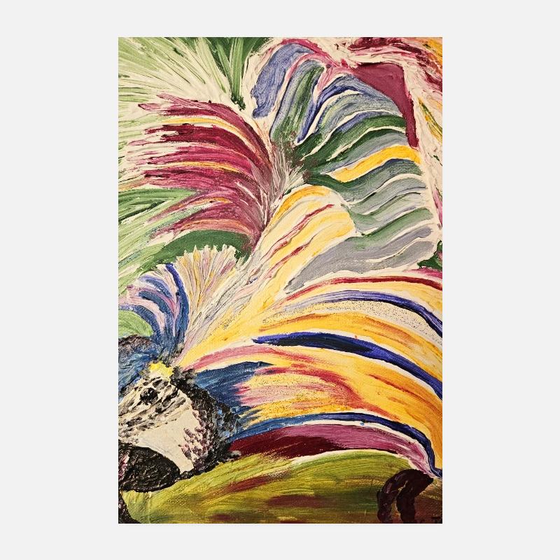 Perroquet Poster 20 x 30 cm