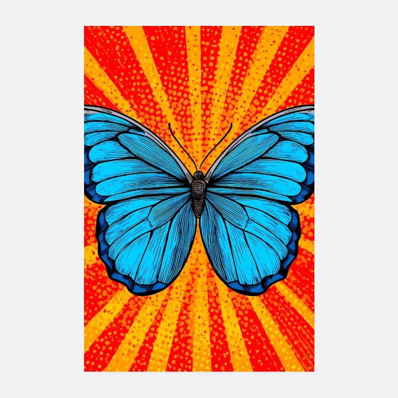 papillon Poster 20 x 30 cm