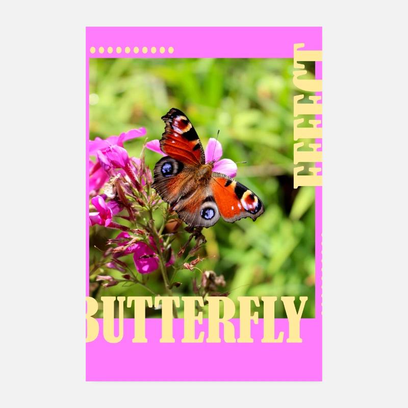 Conception de photos à effet papillon Poster 20 x 30 cm