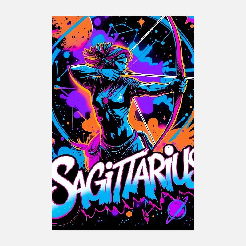 Sagittarius Poster 8" x 12" (20x30 cm)