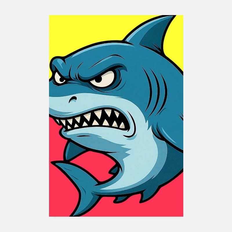 Requin Poster 20 x 30 cm